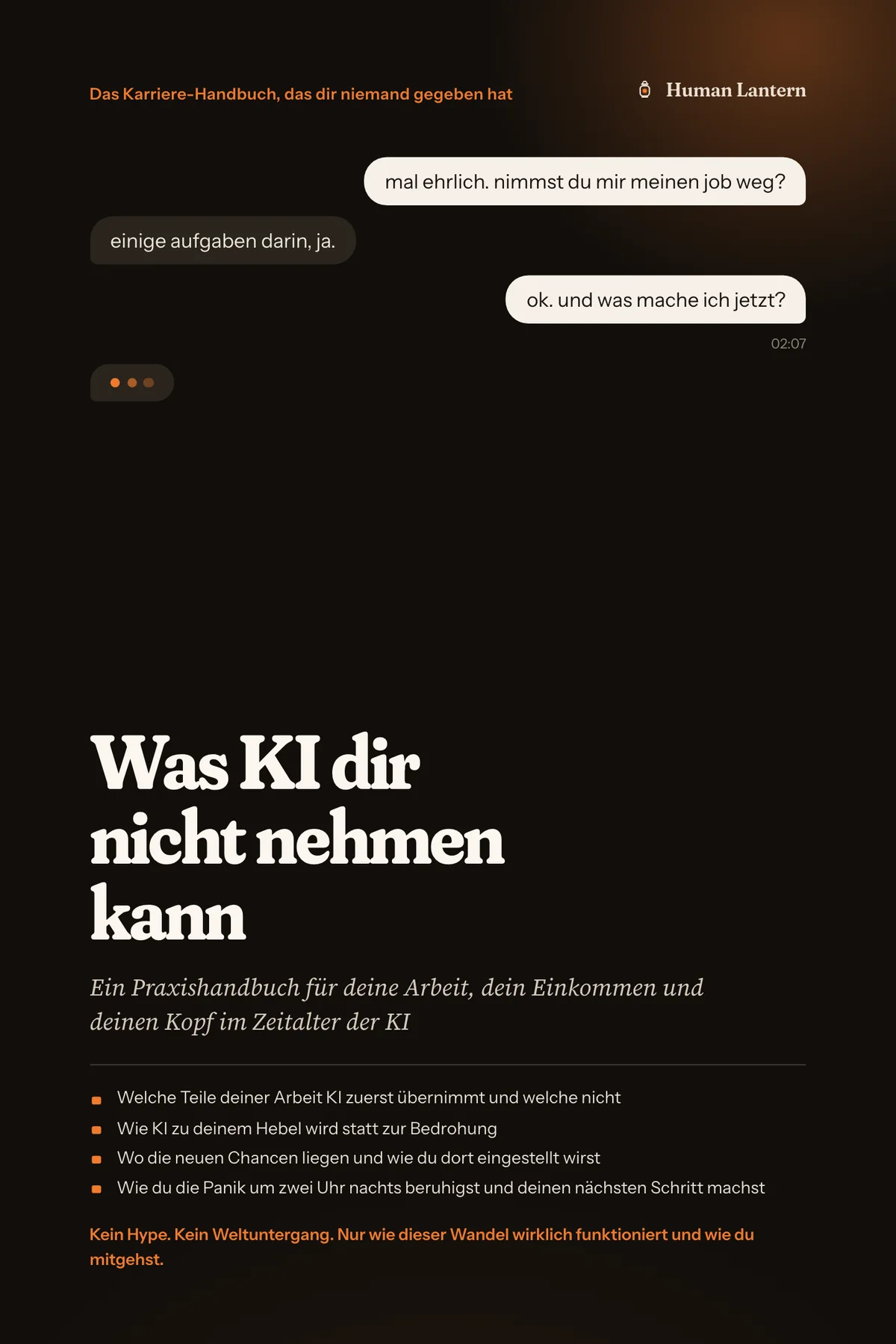 Was KI dir nicht nehmen kann